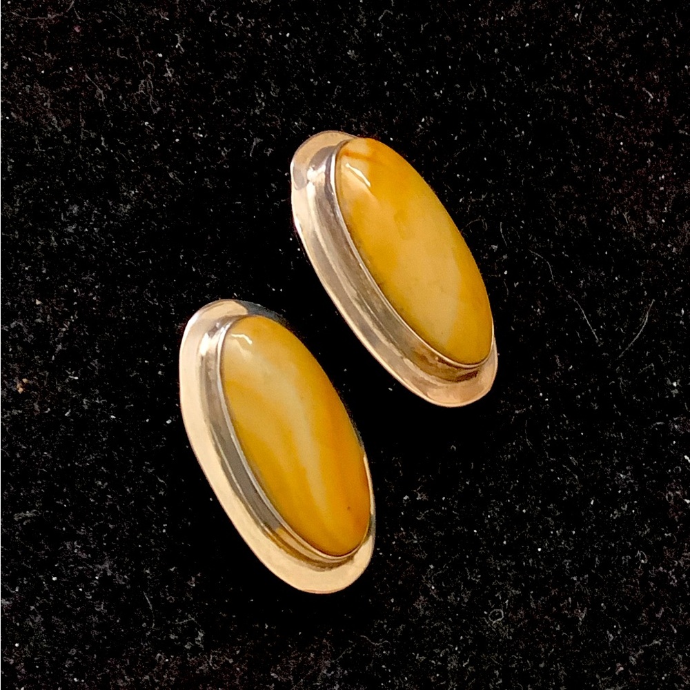 Hand crafted pierced earrings